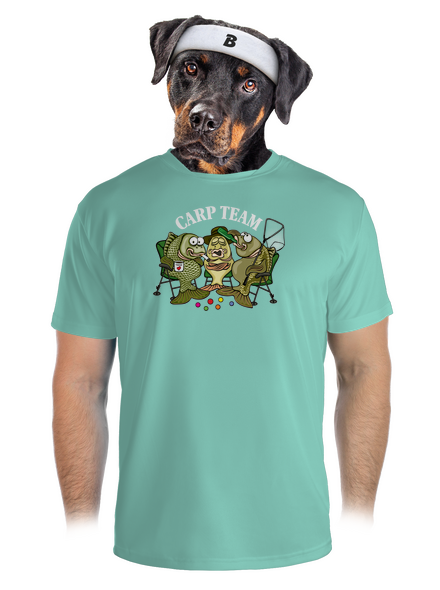 Carp Team pánske športové tričko Mint Mal