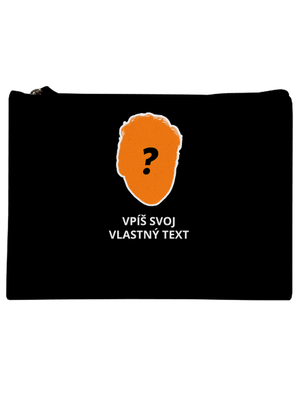 Tvoja hlava taštička Black