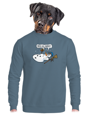 unisex mikina bez kapucne