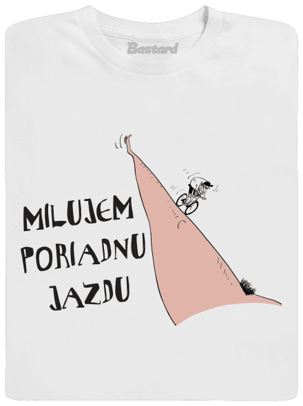 Milujem jazdu pánske dlhý rukáv White