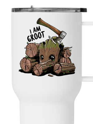 I Am Groot termohrnček White