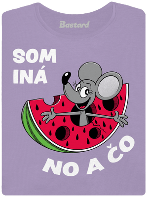 Som iná dámske tričko s lemom Lavender
