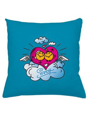 Svoji vankúš Blue Turquoise