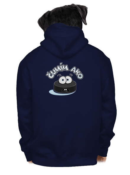Čumím ako puk pánska mikina na zips Navy