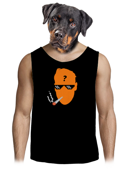 Thug life pánske tielko Black