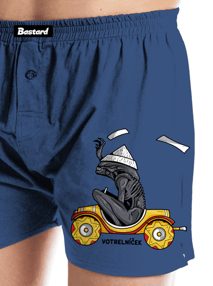 Votrelníček pánske trenky Blue