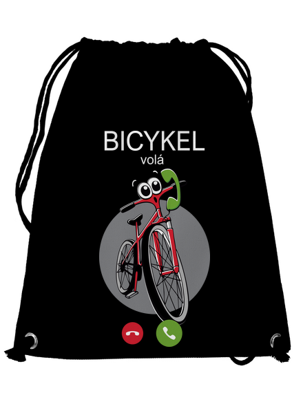 Bicykel volá vak Black