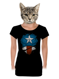 dámske tričko s lemom