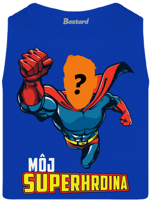 Môj superhrdina pánske tielko Royal Blue