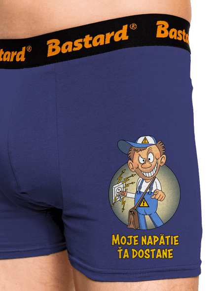 Moje napätie boxerky Blue Navy