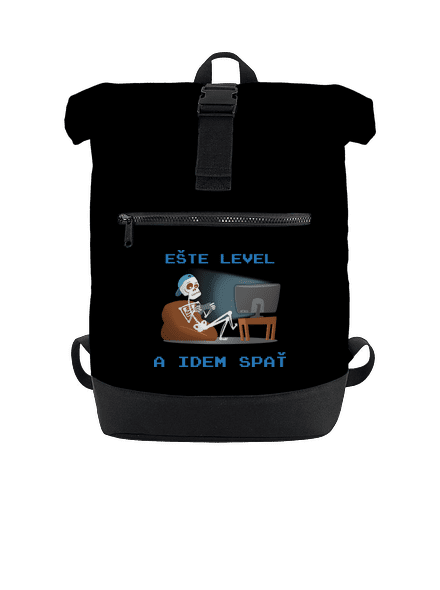 Ešte level batoh Black