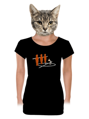 dámske tričko s lemom