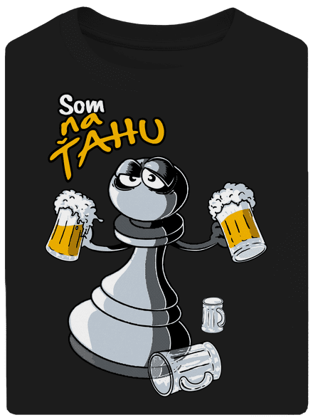 Na ťahu unisex tričko oversized Black