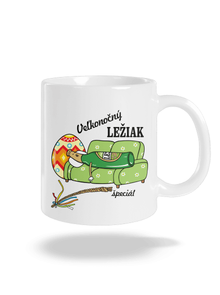 Veľkonočný ležiak klasický hrnček White