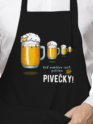 Pivečka zástera Black