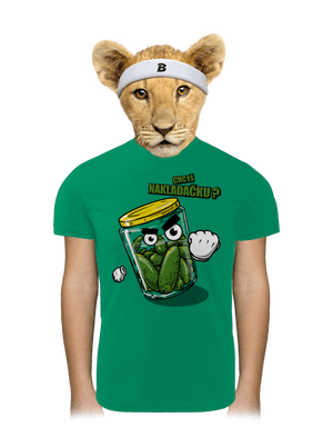 Nakladačka detské športové tričko Kelly Green Mal