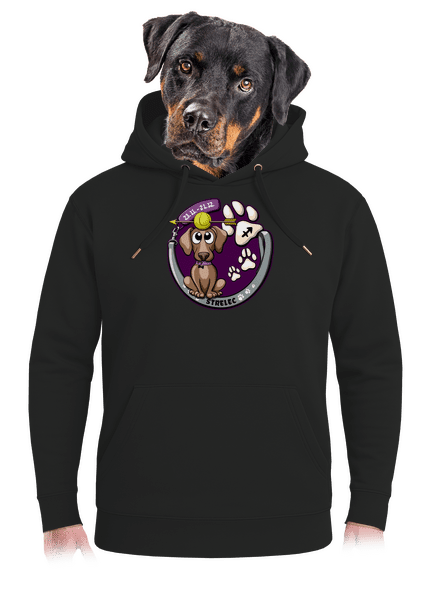 Psí horoskop: Strelec unisex mikina premium Dark Black