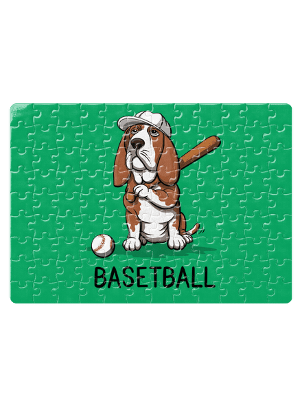 Basetball puzzle White