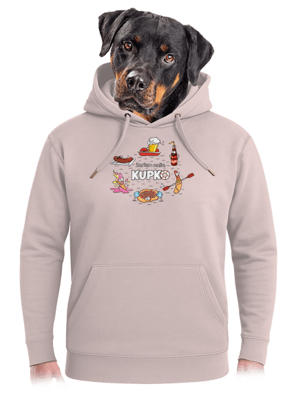 Slovenské kupko unisex mikina premium Rose Chalk