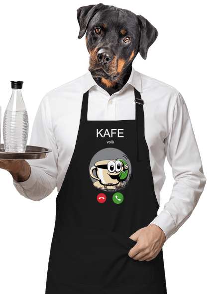 Kafe volá zástera Black
