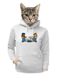 dámska mikina klokanka