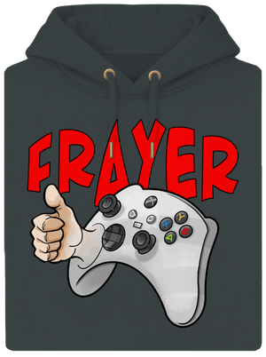 Frayer unisex mikina premium Charcoal