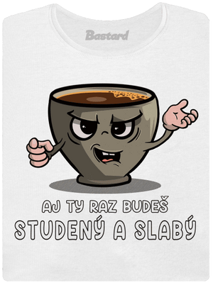 Studená káva dámske tričko White