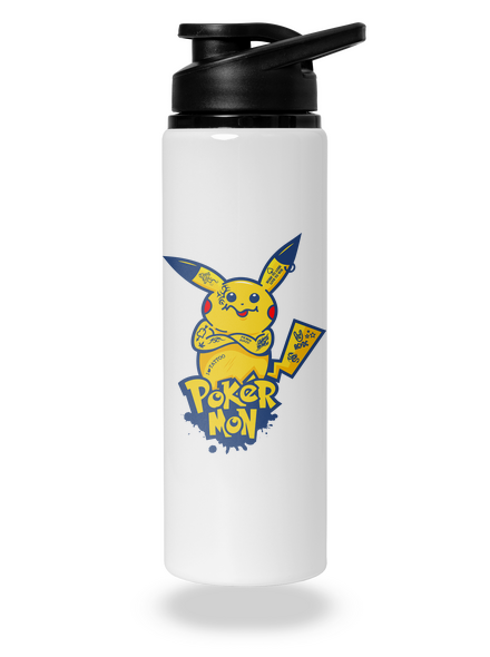 Pokérmon flaša na vodu White
