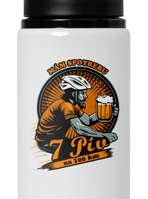 Spotreba 7 na 100 flaša na vodu White