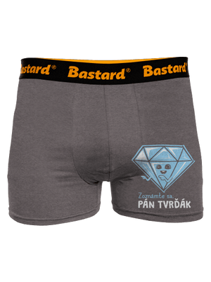 Tvrďák boxerky Gray Melange