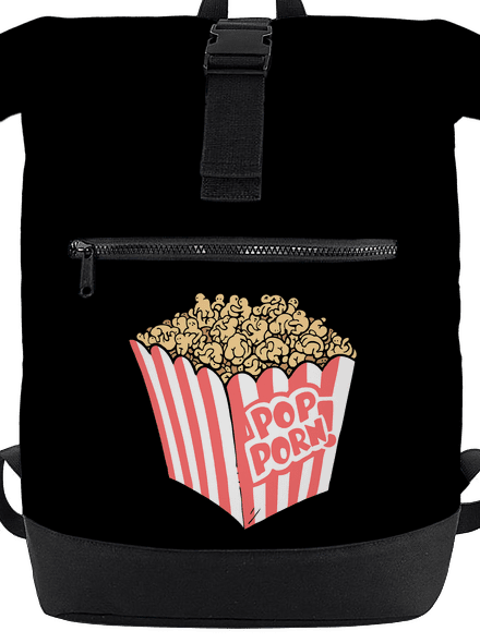 Popporn batoh Black