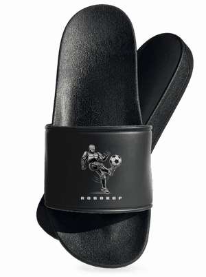 Robokop šľapky Black