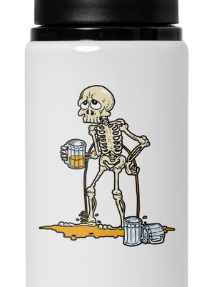 Kosťa flaša na vodu White