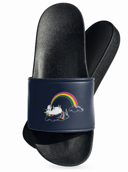 Tajomstvo dúhy šľapky Navy