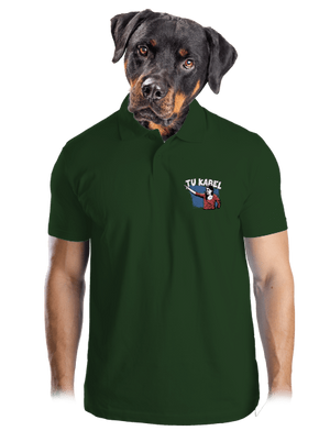 Tukabel pánska polokošeľa Bottle Green Mal