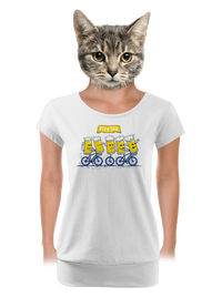 dámske tričko s lemom