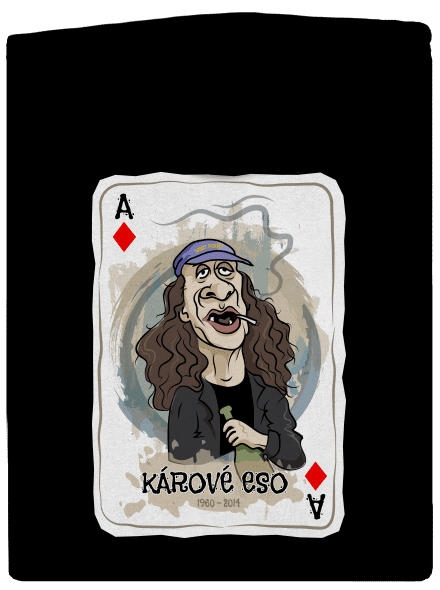 Kárové eso dámska mikina na zips Black