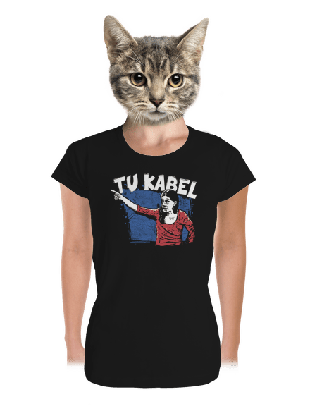 Tukabel dámske tričko prémium Black