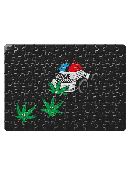 Ganja kríza puzzle White