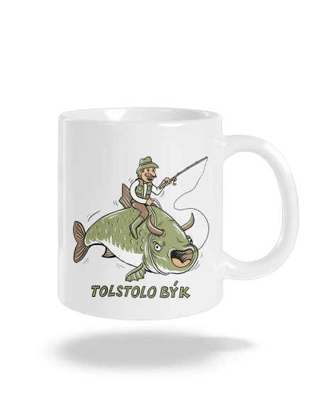 Tolstolobýk klasický hrnček White