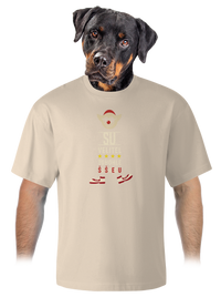 unisex tričko oversized