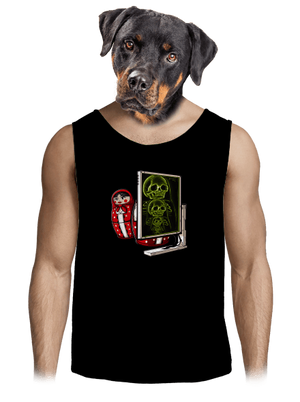 Rentgen Matriošky pánske tielko Black