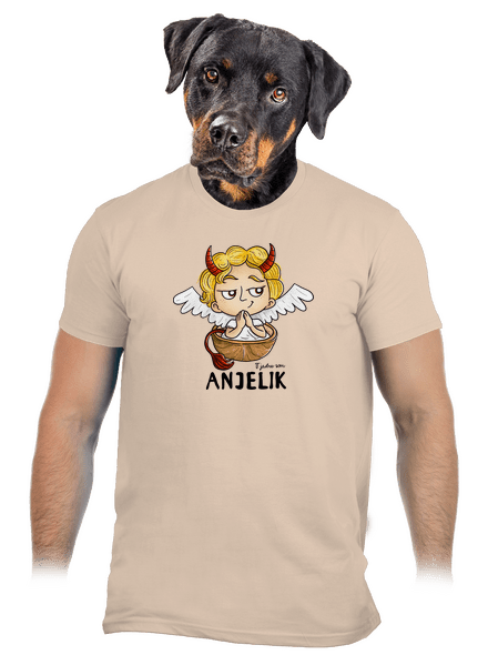 Anjelik pánske tričko Sand