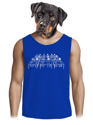 Cimrman: Debil, blbeček pánske tielko Royal Blue