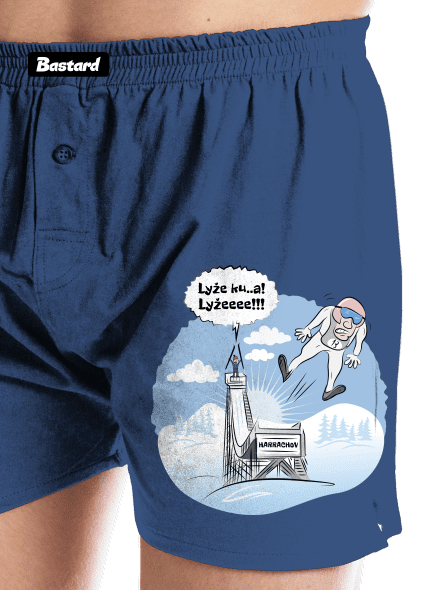 Lyže pánske trenky Blue