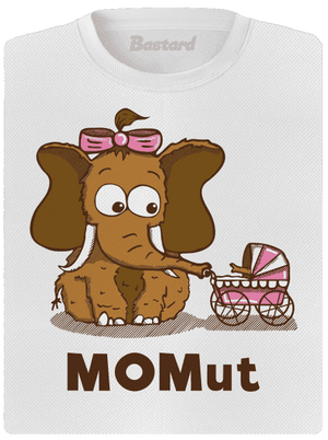 Momut dámske športové tričko White