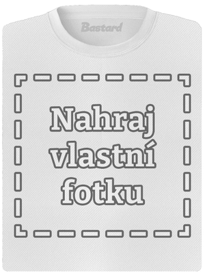 Vlastná potlač dámske športové tričko White