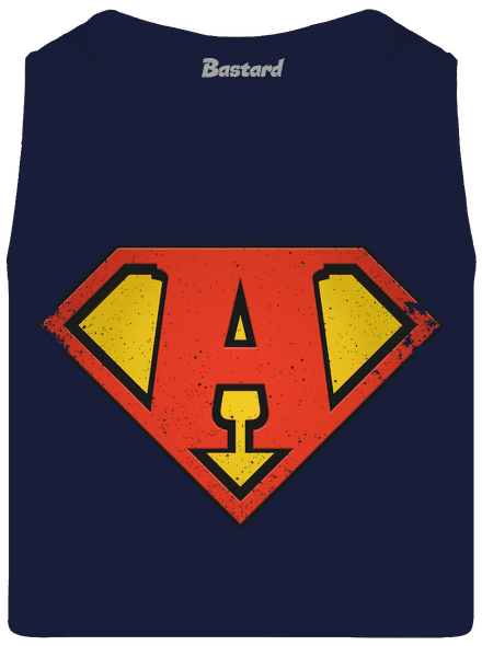 Som superhrdina pánske tielko French Navy