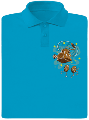 Namelu vás pánska polokošeľa Blue Atol