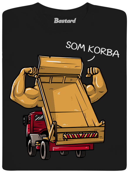 Korba detské tričko Black